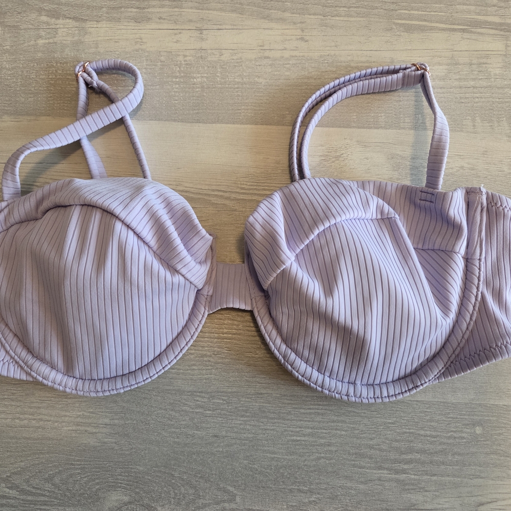 Shade & Shore Light Purple Swim Top